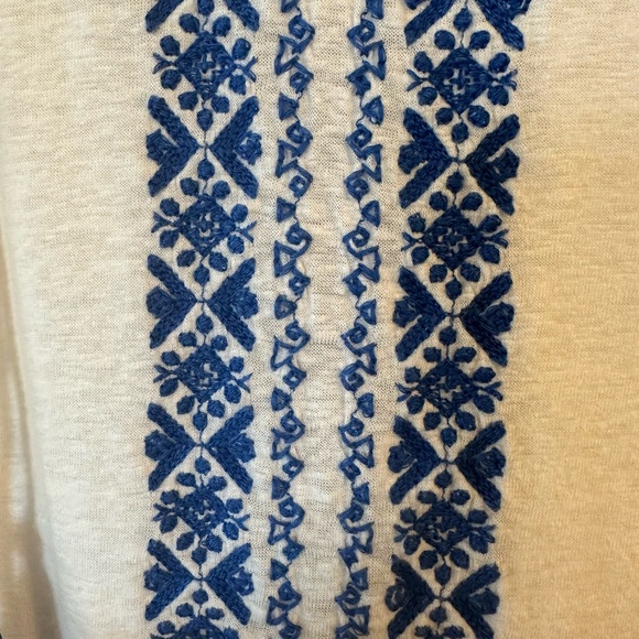 ❤️ BOGO Lucky Brand Linen Blend Top- Gorgeous! Size 1X /XL - Picture 6 of 10